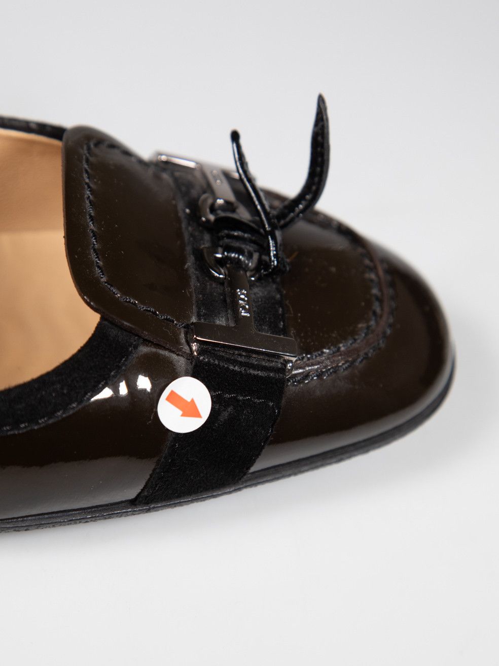 Tod's Brown Patent Leather Loafer Pumps Size US 8.5 / IT 38.5 - 11 Thumbnail