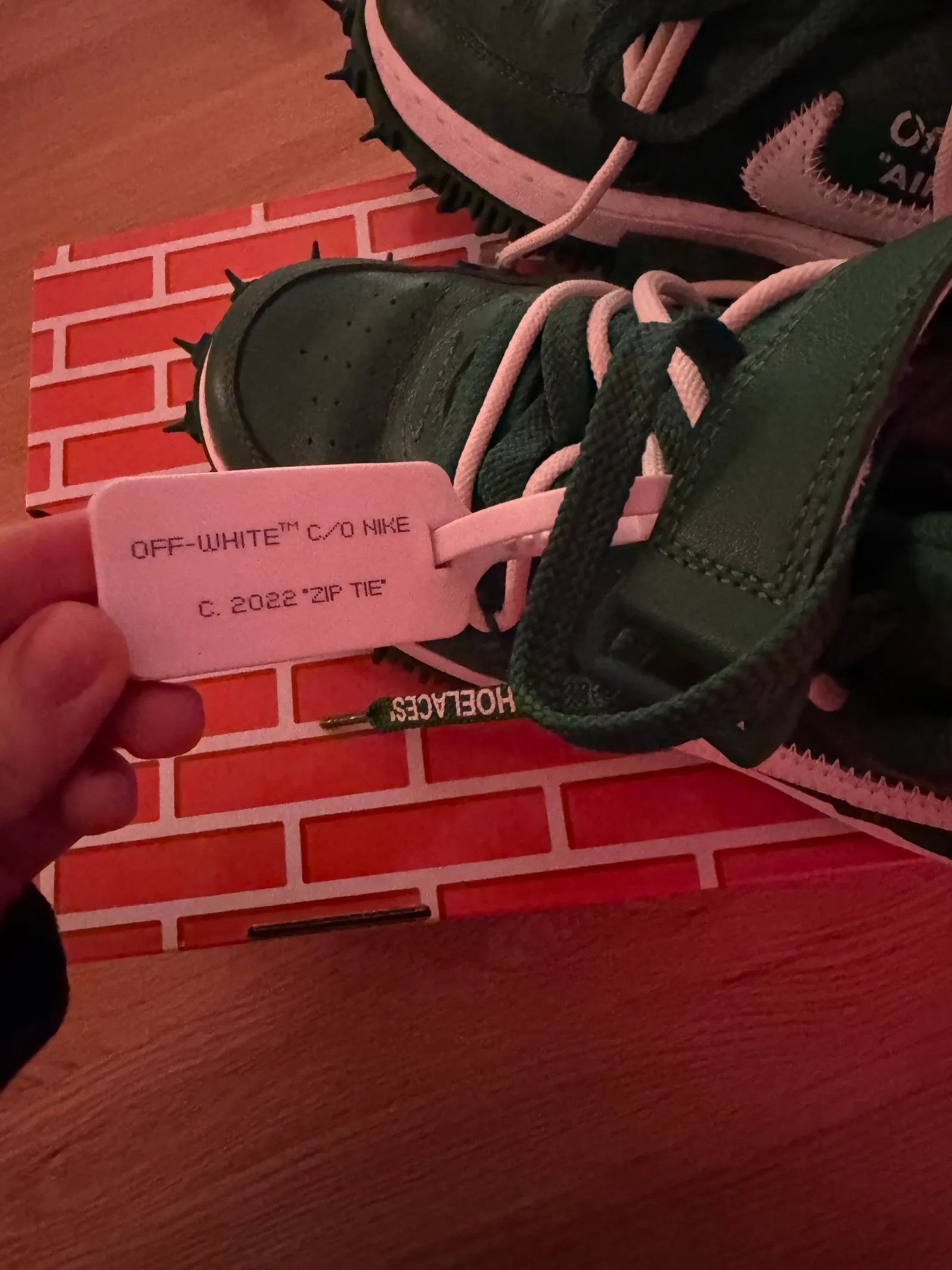 Nike Nike x Off White Sneakers Size US 8 / IT 38 - 2 Thumbnail