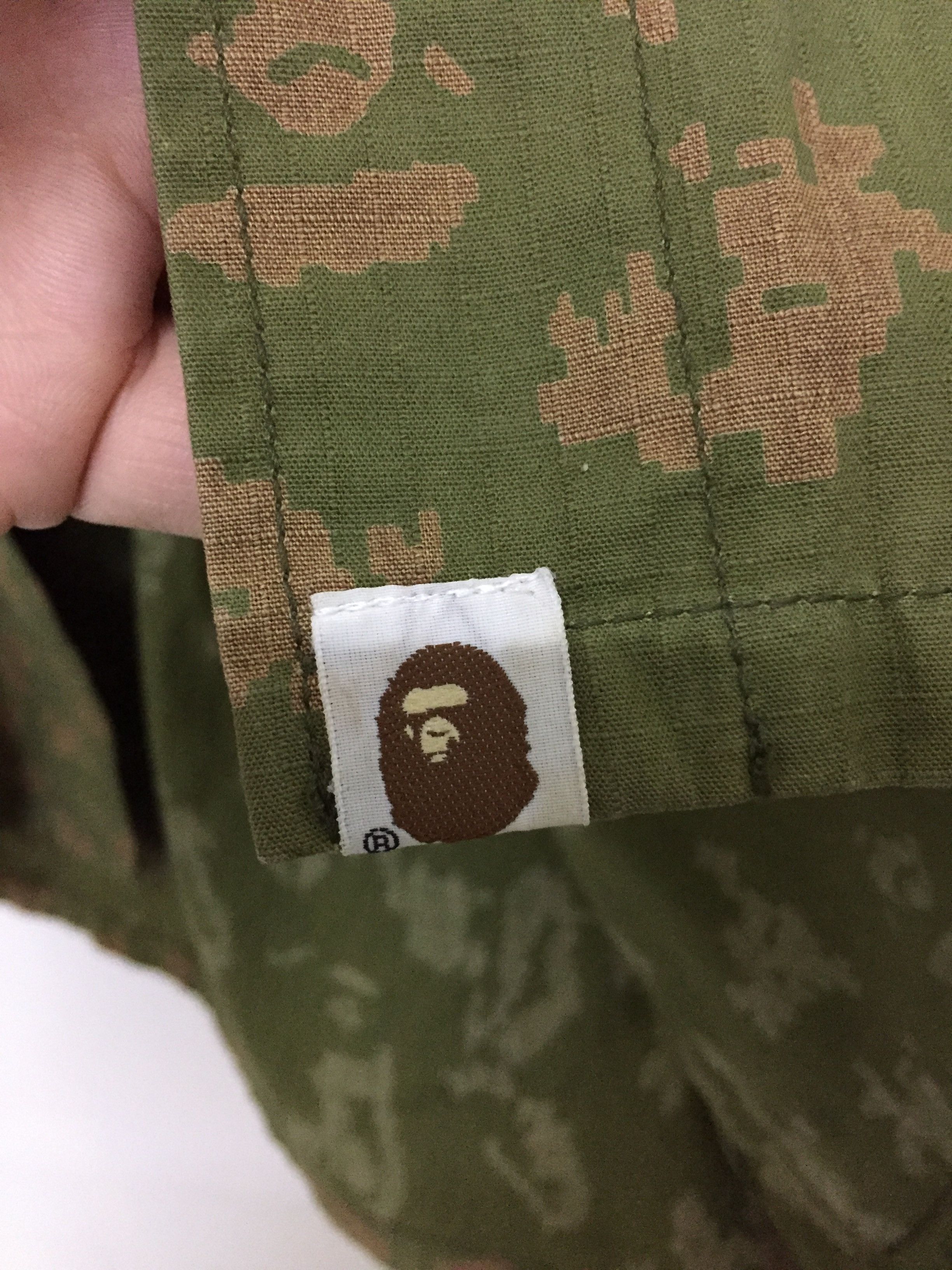 Bape SS99 "Digital Camo" M-65 Military Jacket Size US S / EU 44-46 / 1 - 8 Thumbnail
