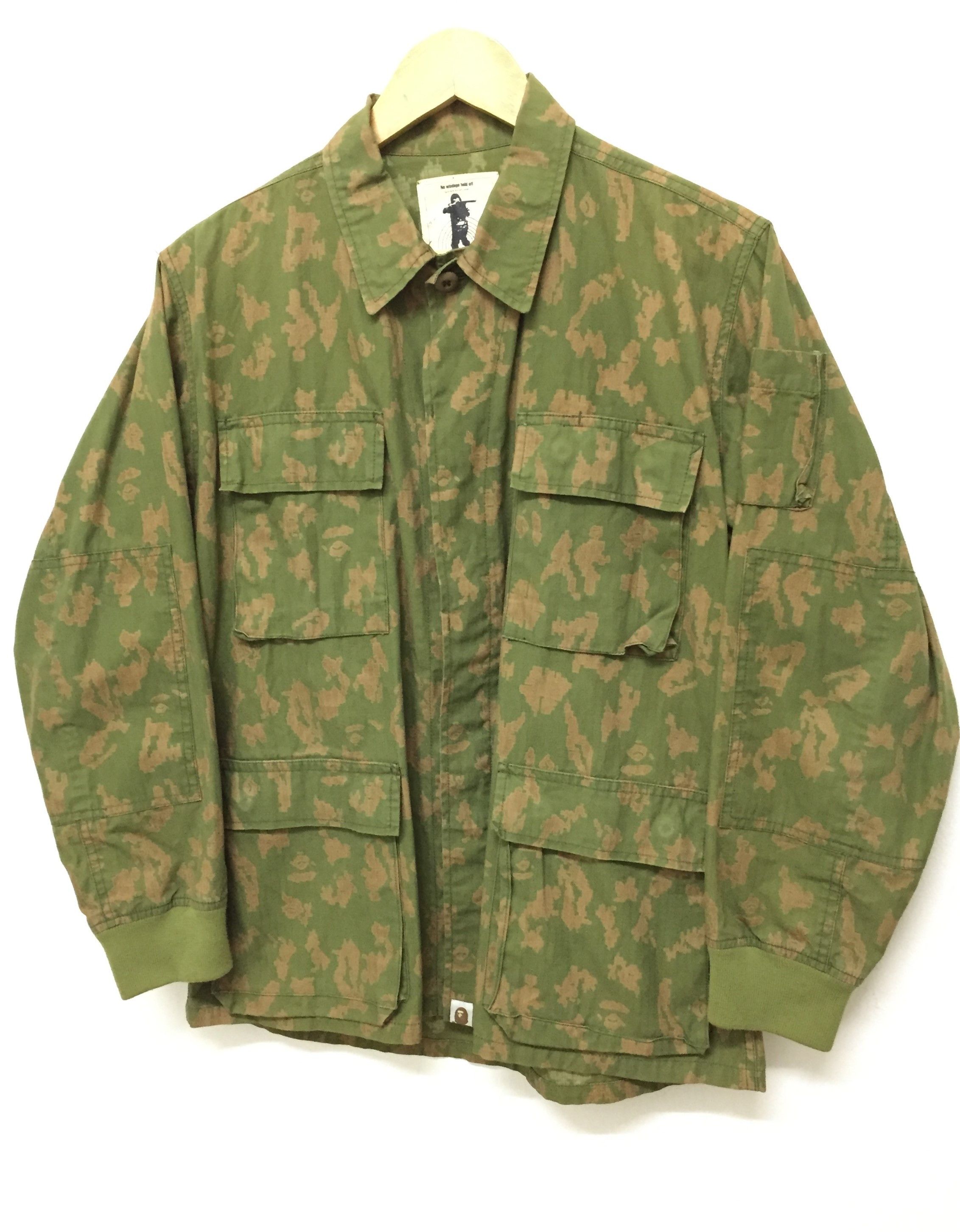 Bape SS99 "Digital Camo" M-65 Military Jacket Size US S / EU 44-46 / 1 - 2 Thumbnail