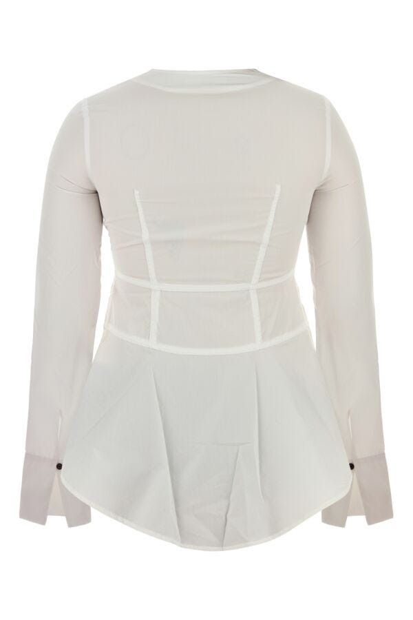 CO White Poplin Shirt Size M / US 6-8 / IT 42-44 - 4 Thumbnail