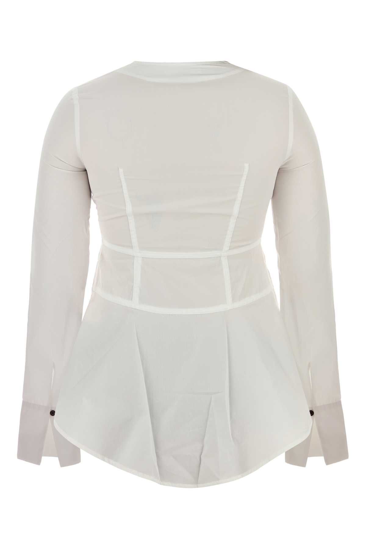 CO White Poplin Shirt Size XS / US 0-2 / IT 36-38 - 2 Thumbnail