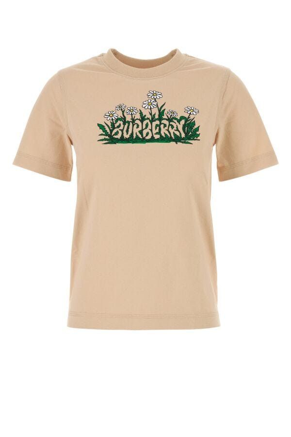 Burberry Skin Pink Cotton T-Shirt Size XS / US 0-2 / IT 36-38 - 3 Thumbnail