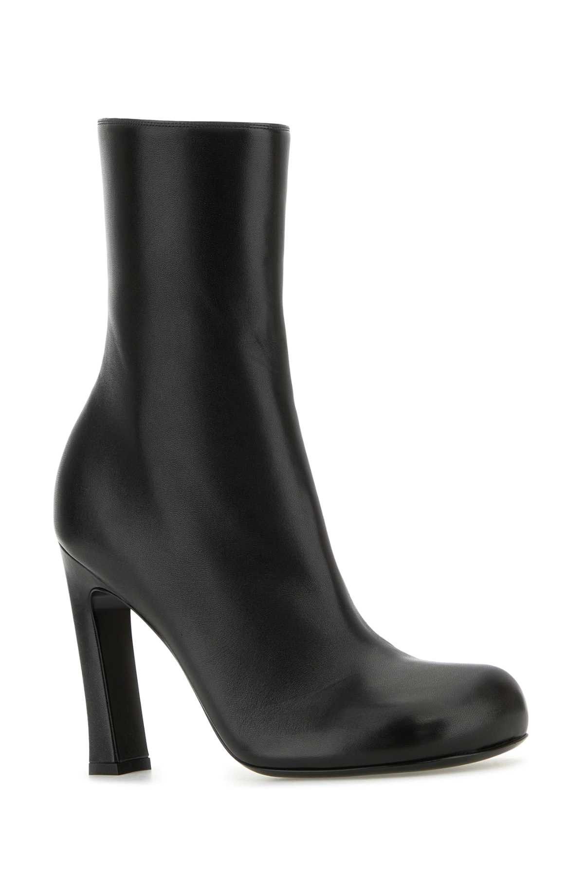 Bottega Veneta Black Leather Nico Ankle Boots Size US 10 / IT 40 - 2 Thumbnail