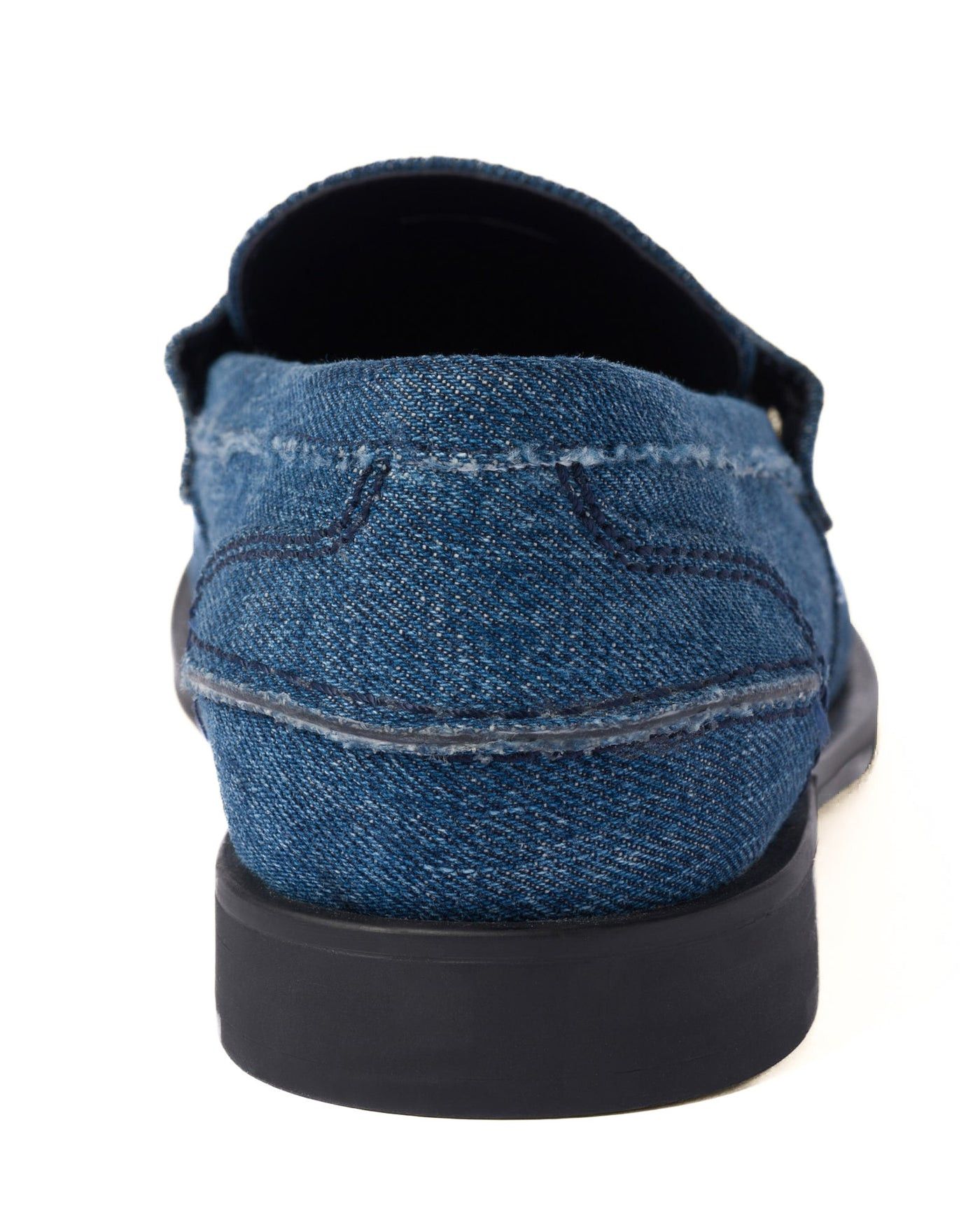 Miu Miu Denim Penny Loafer Shoes Size US 6 / IT 36 - 4 Thumbnail
