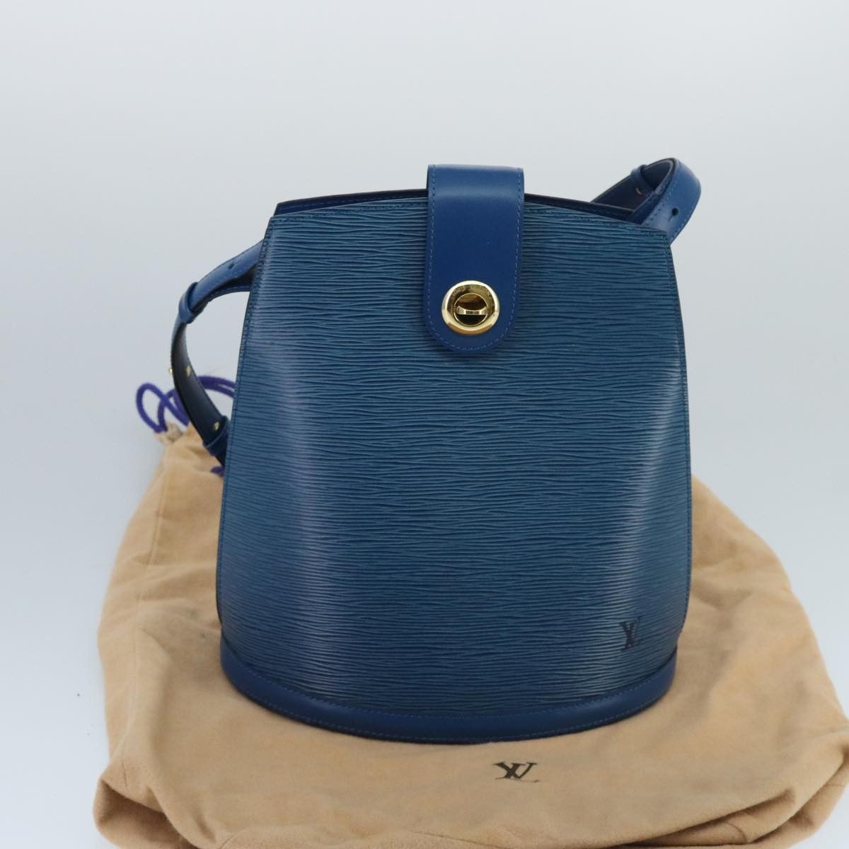 Louis Vuitton Cluny Blue Leather Shoulder Bag (Pre-Owned) Size ONE SIZE - 20 Thumbnail