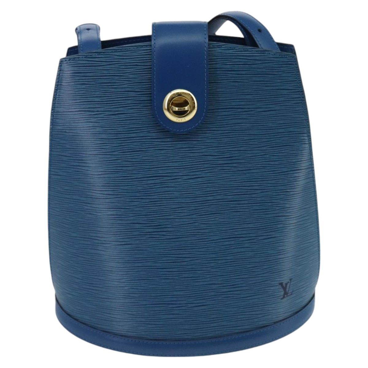 Louis Vuitton Cluny Blue Leather Shoulder Bag (Pre-Owned) Size ONE SIZE - 3 Thumbnail
