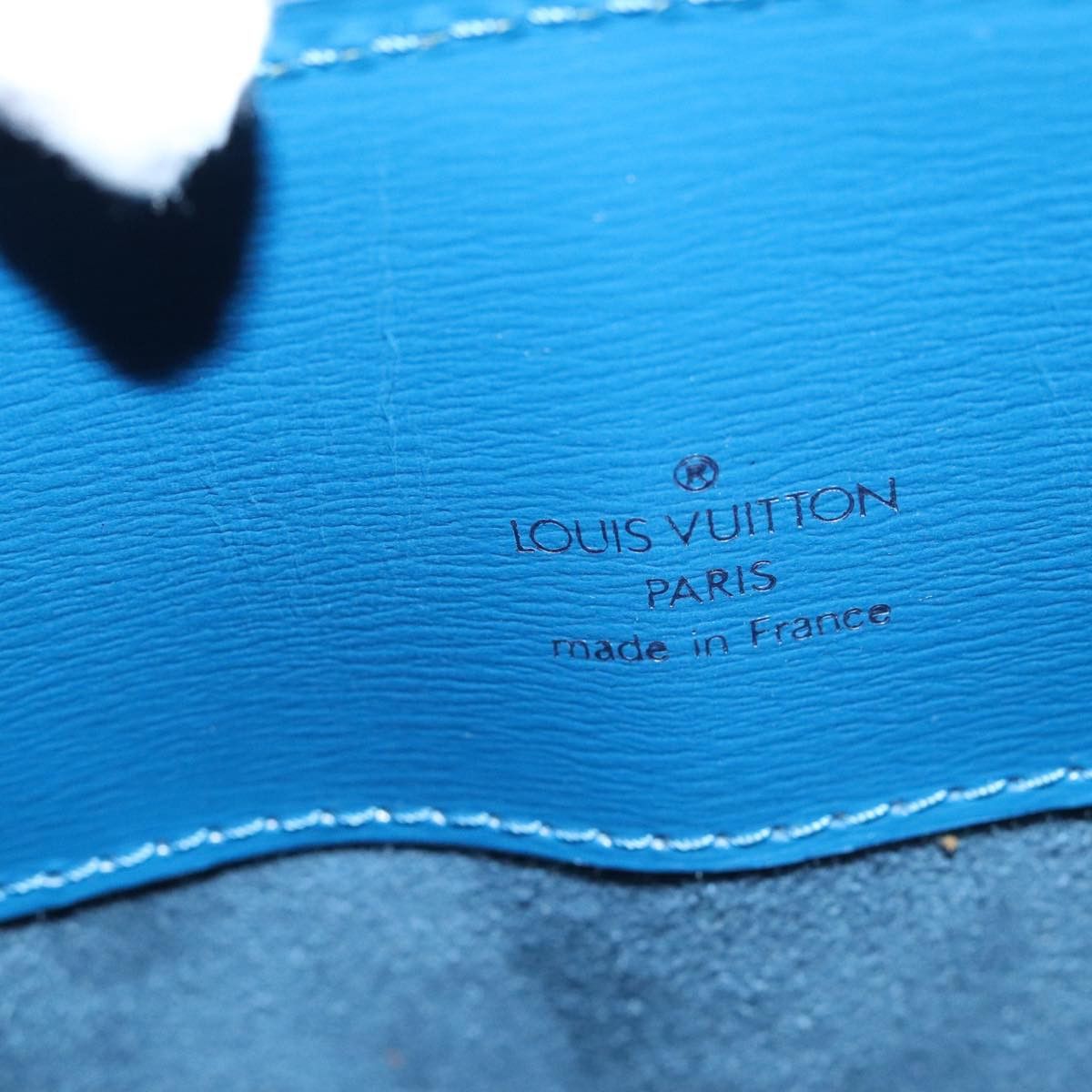 Louis Vuitton Cluny Blue Leather Shoulder Bag (Pre-Owned) Size ONE SIZE - 15 Thumbnail