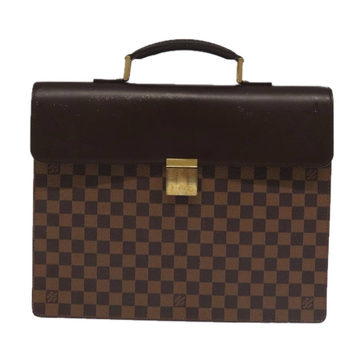 Louis Vuitton Altona Brown Canvas Briefcase Bag (Pre-Owned) Size ONE SIZE - 2 Thumbnail