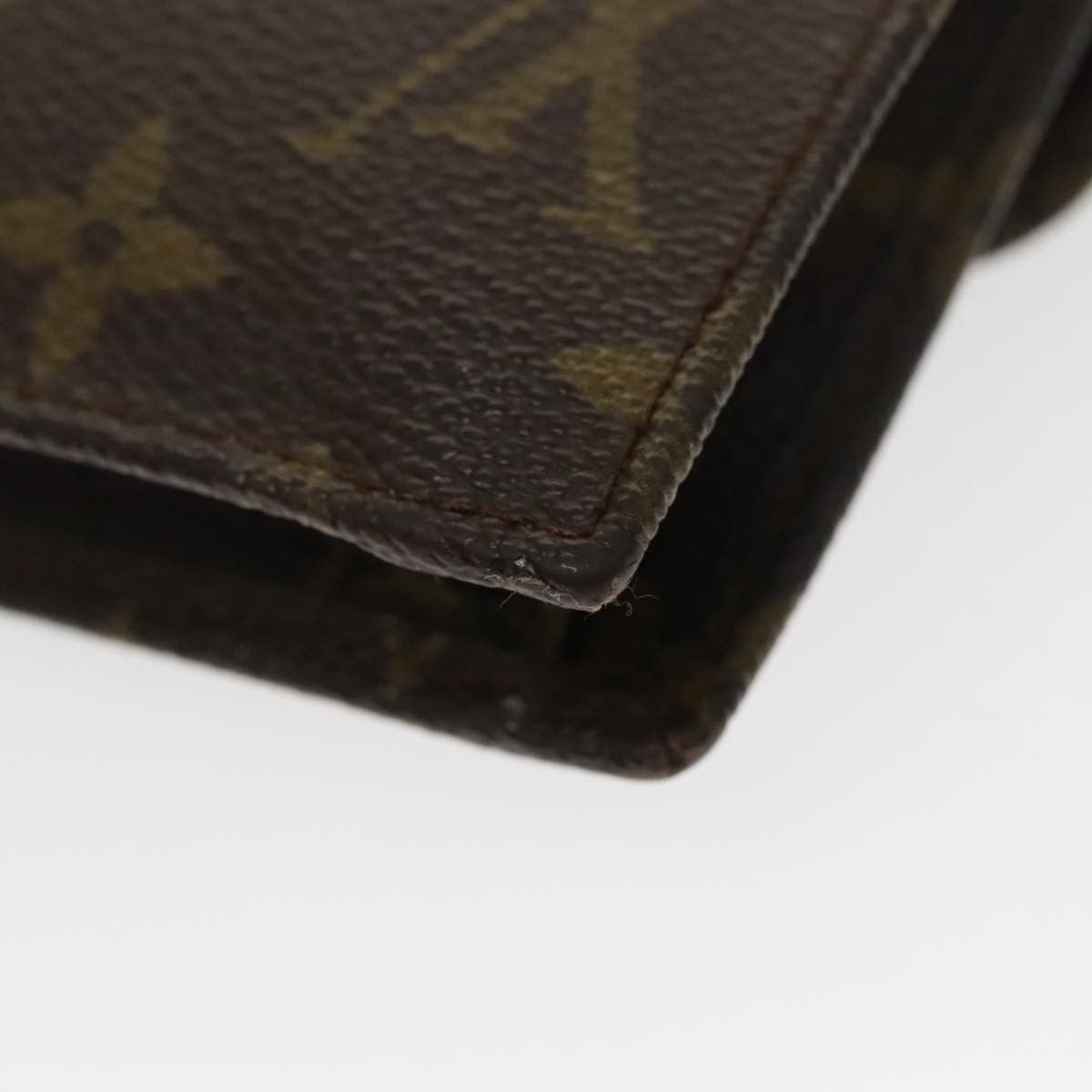 Louis Vuitton Rabat Brown Canvas Clutch Bag (Pre-Owned) Size ONE SIZE - 11 Thumbnail