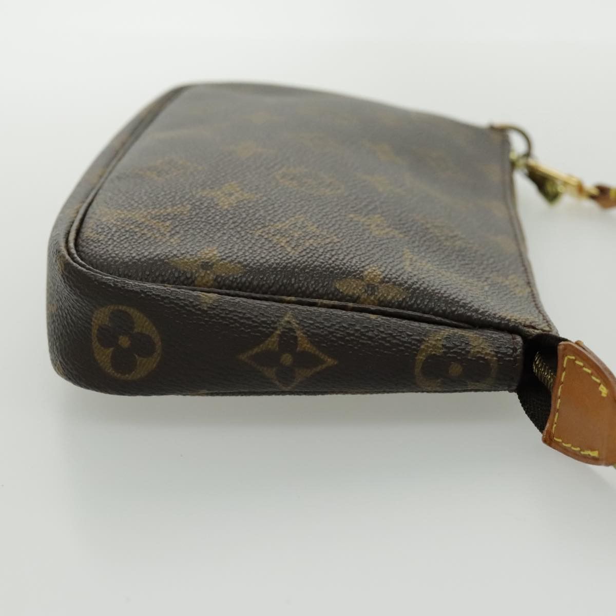 Louis Vuitton Pochette Accessoire Brown Canvas Clutch Bag (Pre-Owned) Size ONE SIZE - 5 Thumbnail