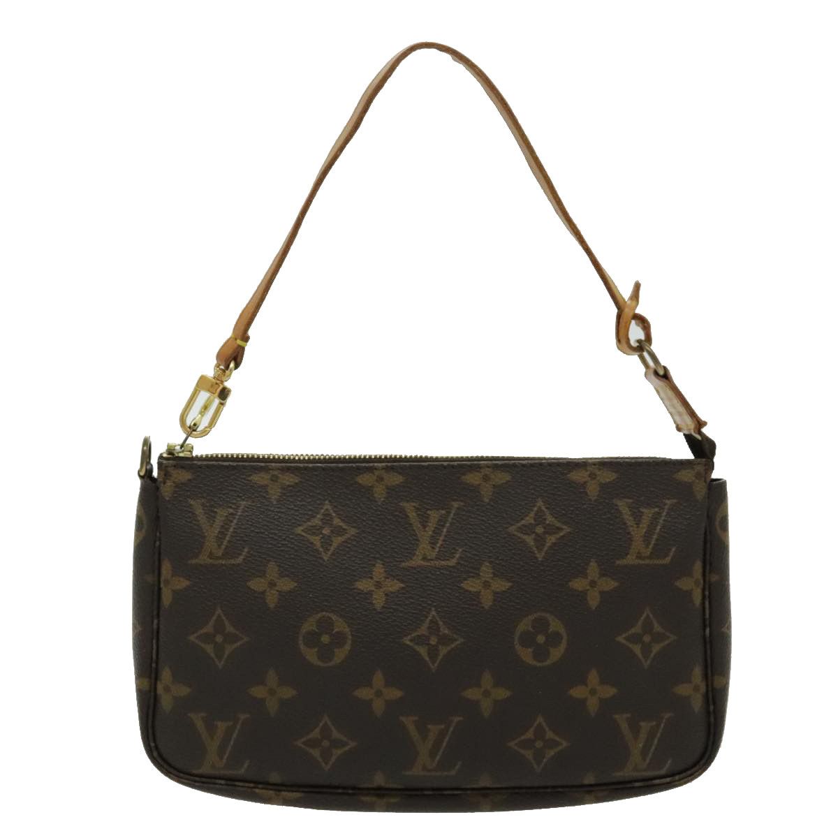 Louis Vuitton Pochette Accessoire Brown Canvas Clutch Bag (Pre-Owned) Size ONE SIZE - 2 Thumbnail