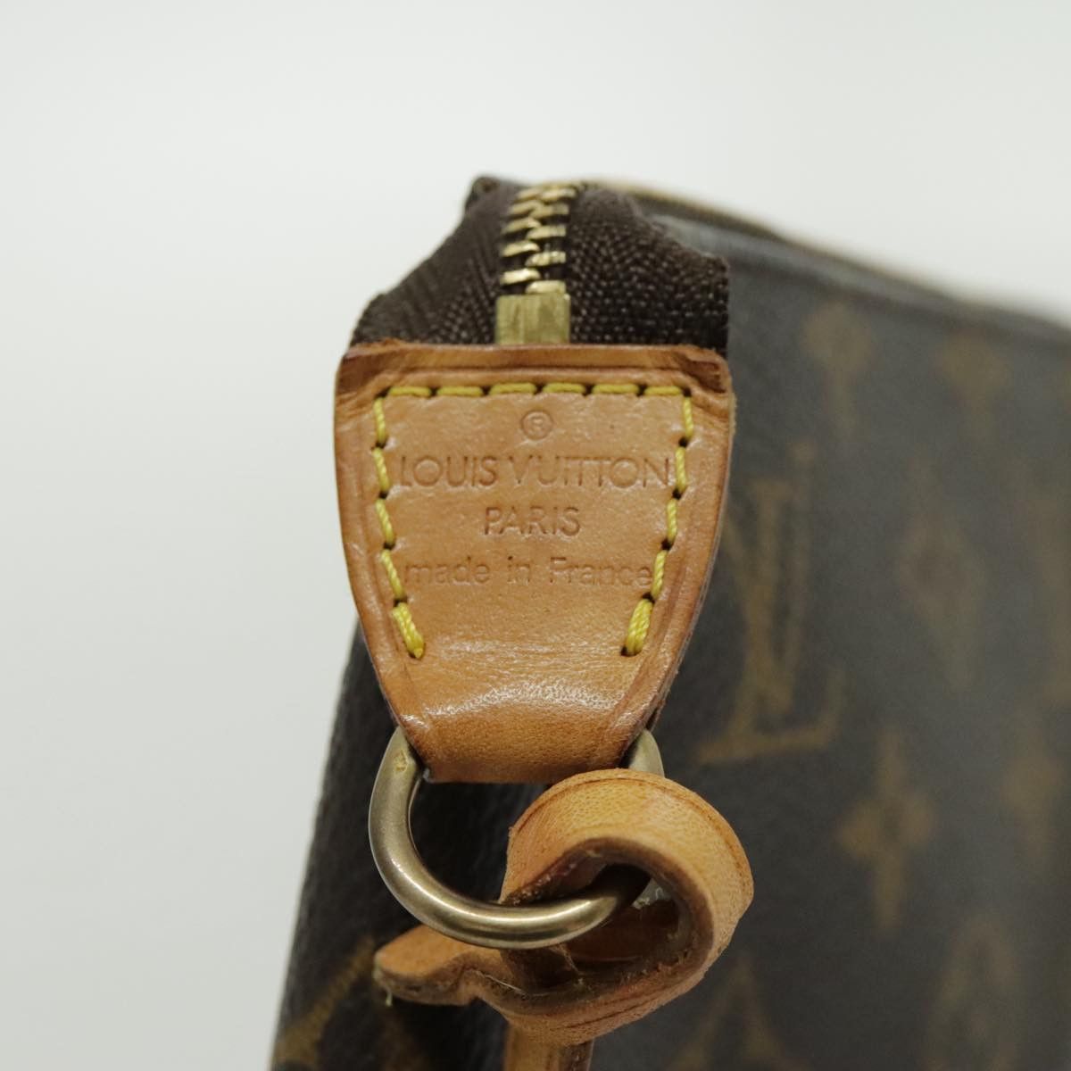 Louis Vuitton Pochette Accessoire Brown Canvas Clutch Bag (Pre-Owned) Size ONE SIZE - 14 Thumbnail