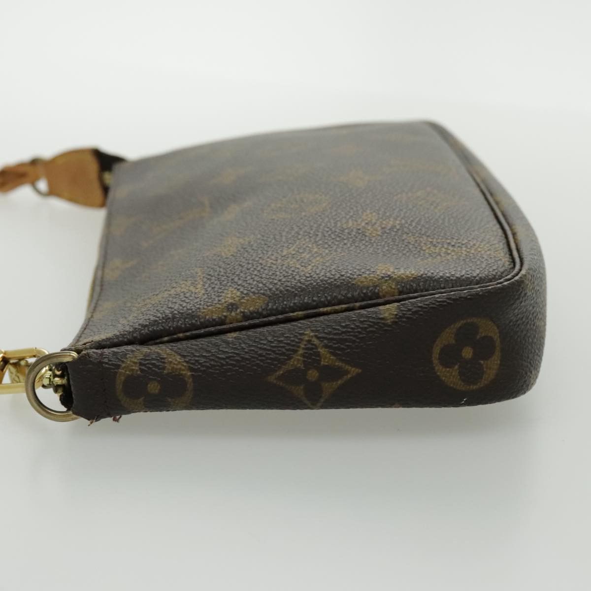 Louis Vuitton Pochette Accessoire Brown Canvas Clutch Bag (Pre-Owned) Size ONE SIZE - 4 Thumbnail