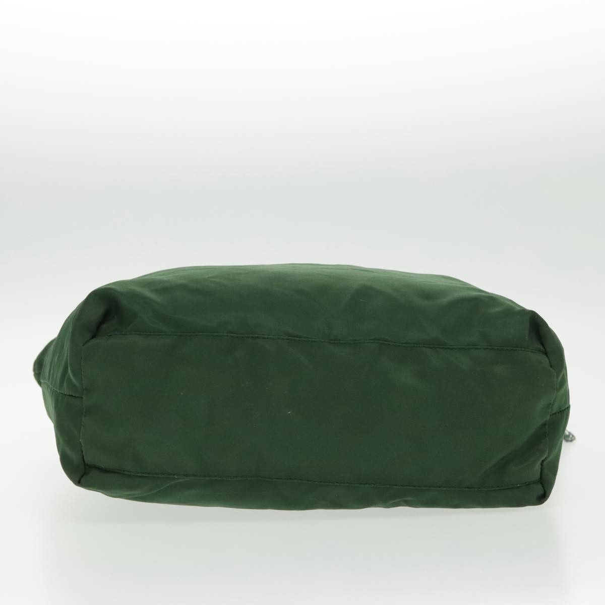 Prada -- Green Synthetic Tote Bag (Pre-Owned) Size ONE SIZE - 9 Thumbnail