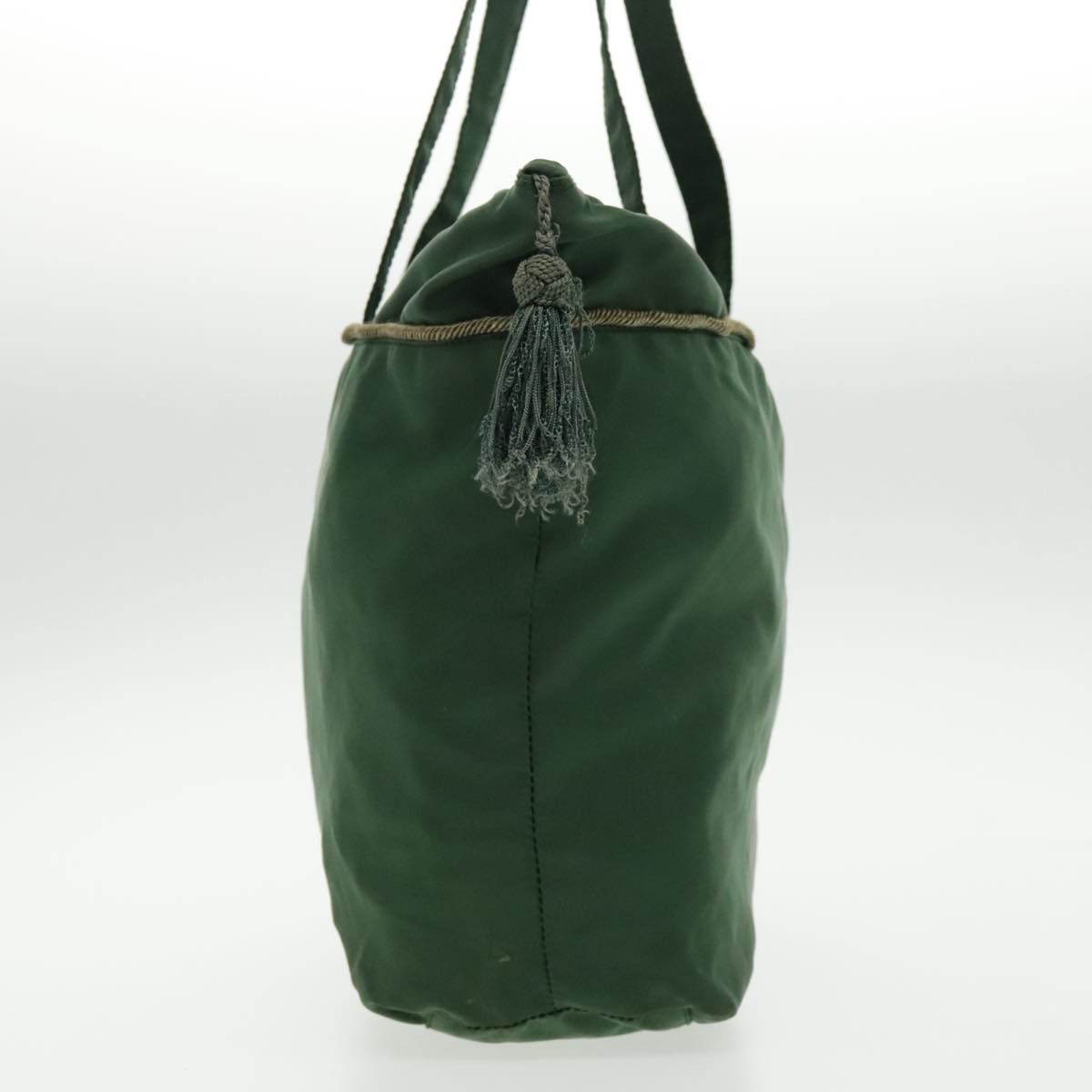 Prada -- Green Synthetic Tote Bag (Pre-Owned) Size ONE SIZE - 5 Thumbnail