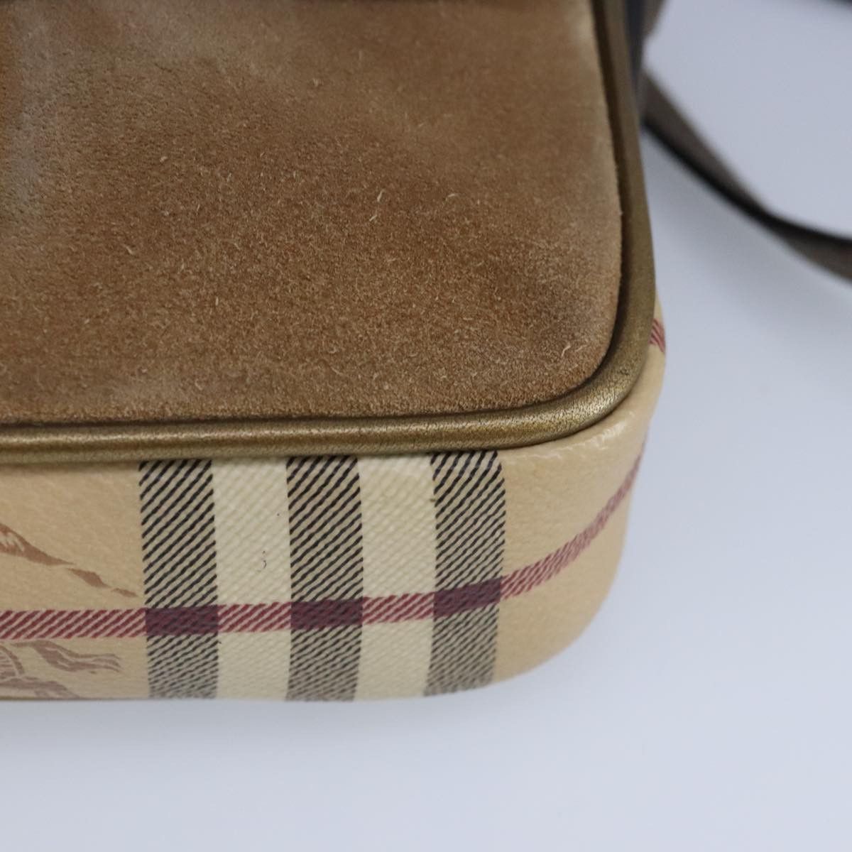 Burberry - Beige Leather Shoulder Bag (Pre-Owned) Size ONE SIZE - 11 Thumbnail