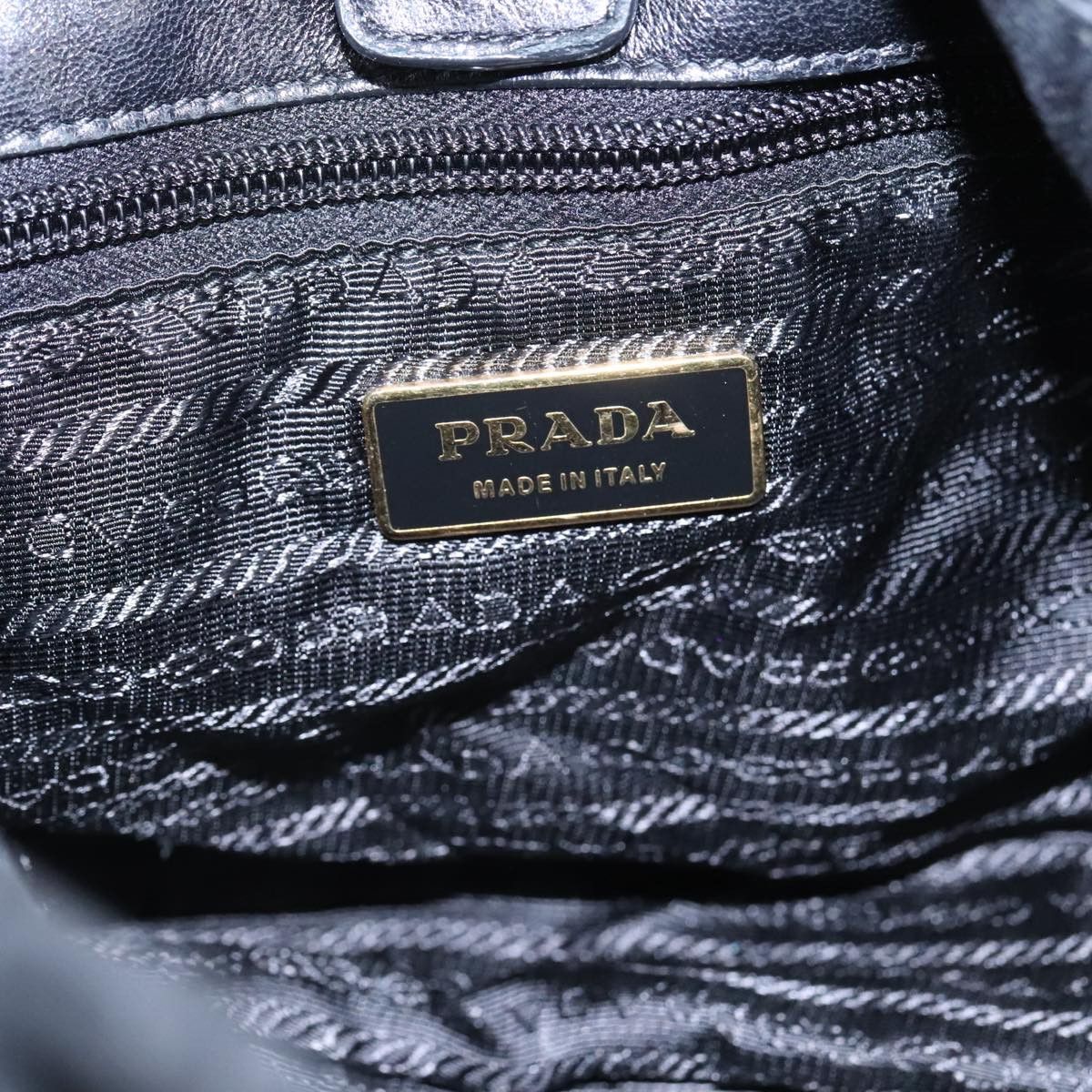 Prada Black Synthetic Shoulder Bag (Pre-Owned) Size ONE SIZE - 15 Thumbnail