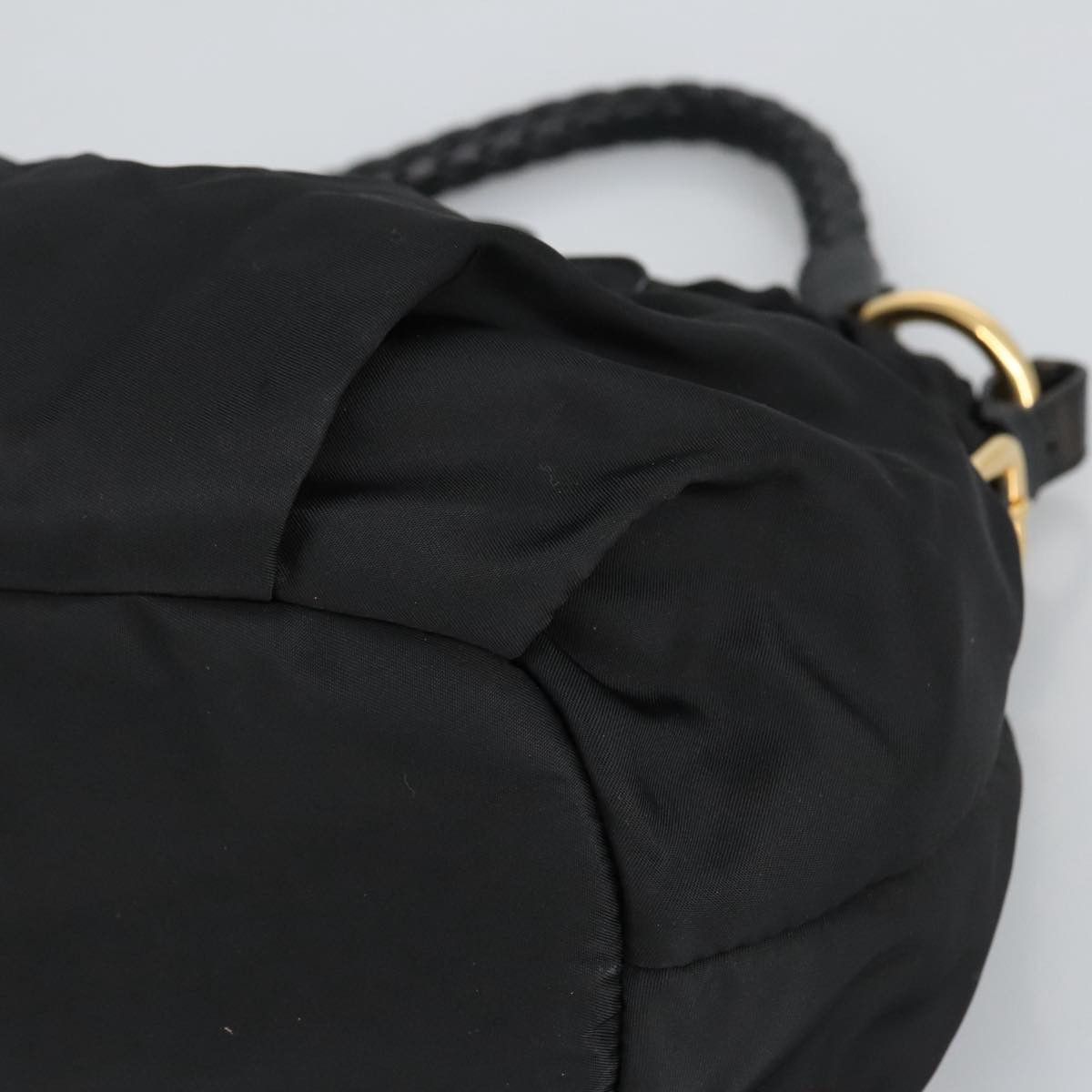 Prada Black Synthetic Shoulder Bag (Pre-Owned) Size ONE SIZE - 10 Thumbnail