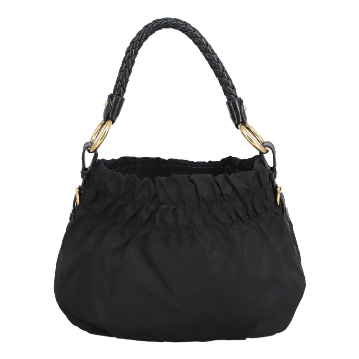 Prada Black Synthetic Shoulder Bag (Pre-Owned) Size ONE SIZE - 3 Thumbnail