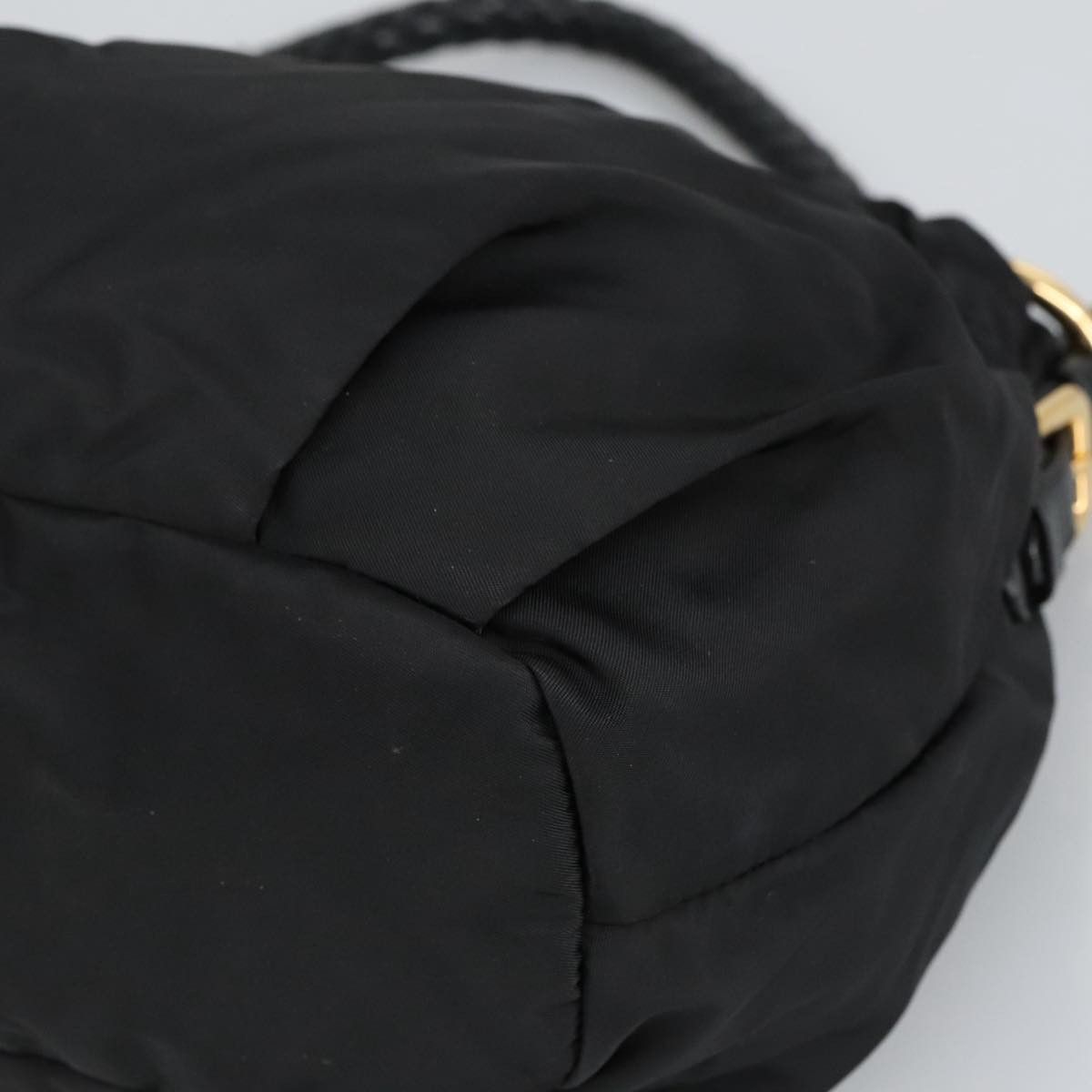 Prada Black Synthetic Shoulder Bag (Pre-Owned) Size ONE SIZE - 12 Thumbnail