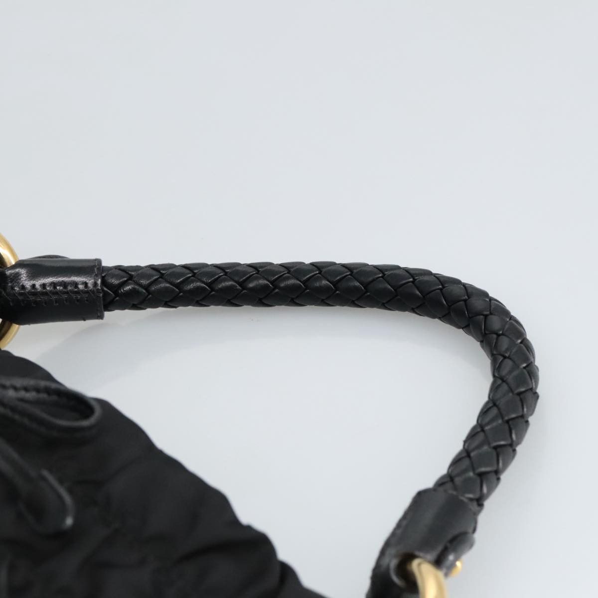 Prada Black Synthetic Shoulder Bag (Pre-Owned) Size ONE SIZE - 8 Thumbnail