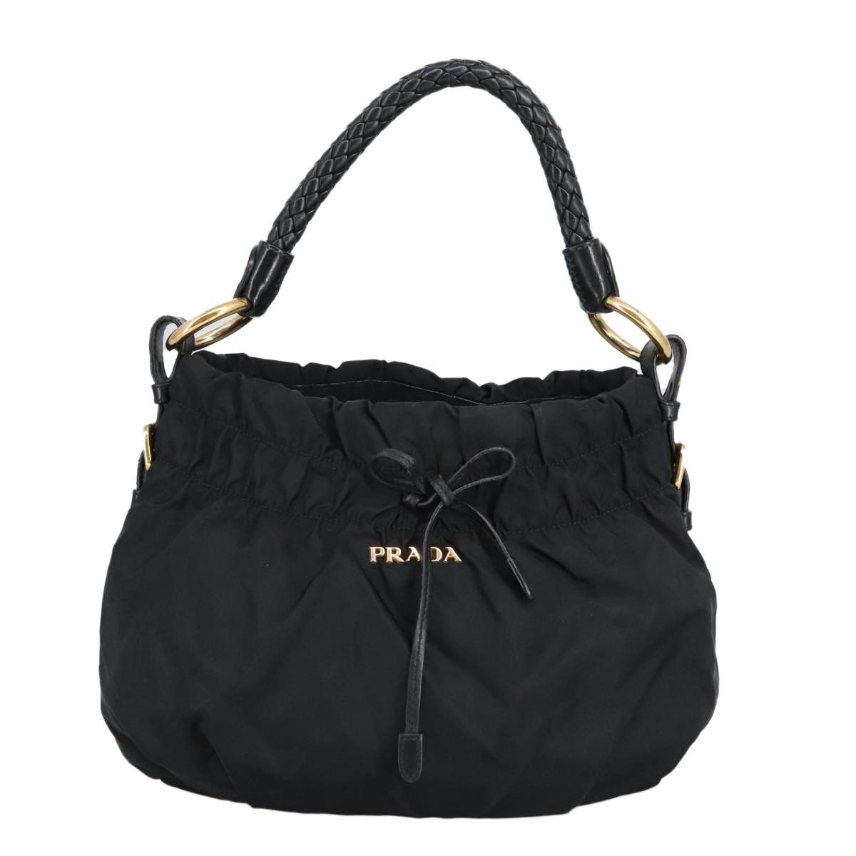 Prada Black Synthetic Shoulder Bag (Pre-Owned) Size ONE SIZE - 2 Thumbnail