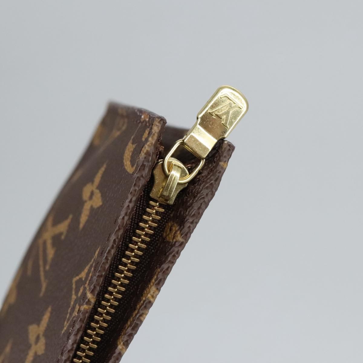 Louis Vuitton Poche Toilette Brown Canvas Clutch Bag (Pre-Owned) Size ONE SIZE - 13 Thumbnail