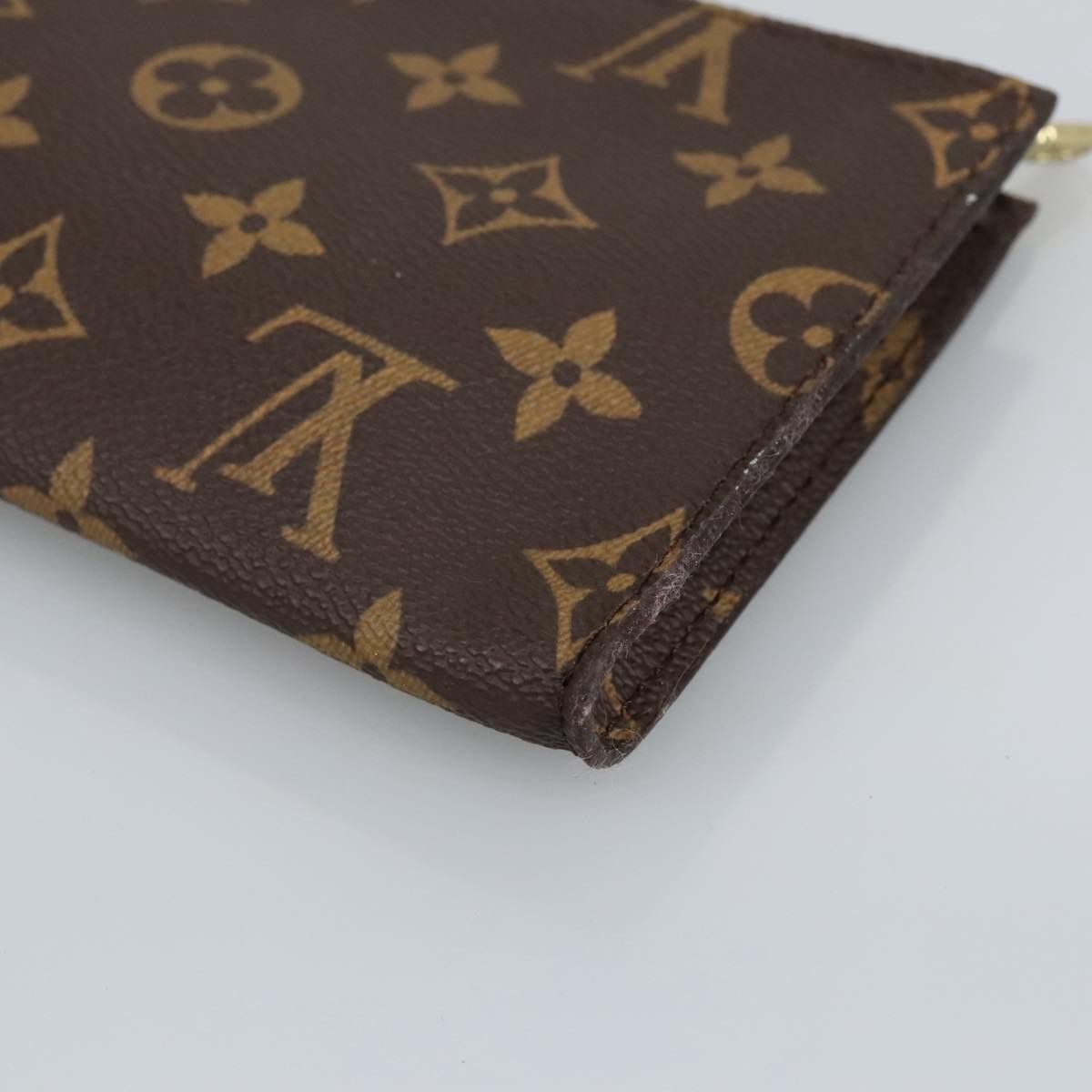 Louis Vuitton Poche Toilette Brown Canvas Clutch Bag (Pre-Owned) Size ONE SIZE - 10 Thumbnail