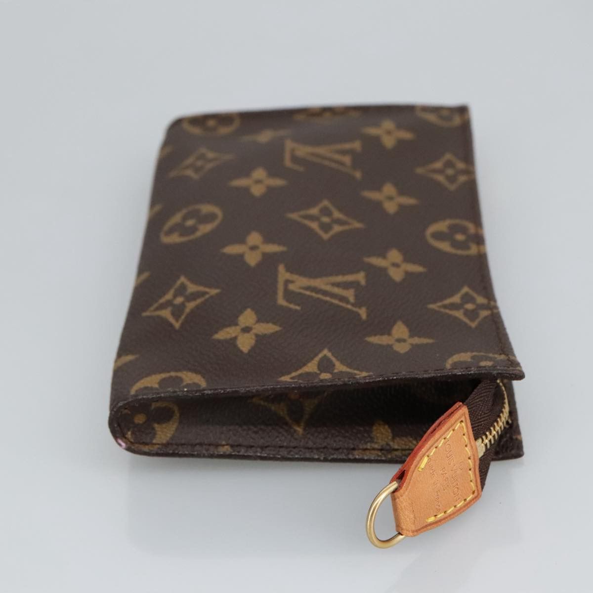 Louis Vuitton Poche Toilette Brown Canvas Clutch Bag (Pre-Owned) Size ONE SIZE - 4 Thumbnail