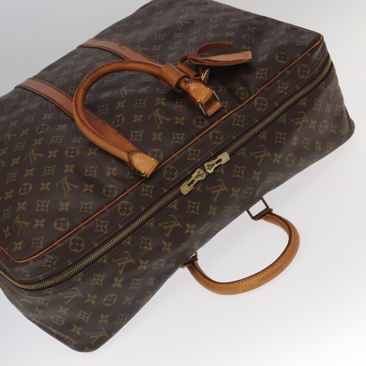 Louis Vuitton Sirius Brown Canvas Travel Bag (Pre-Owned) Size ONE SIZE - 6 Thumbnail