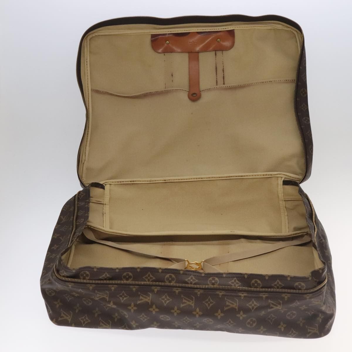 Louis Vuitton Sirius Brown Canvas Travel Bag (Pre-Owned) Size ONE SIZE - 17 Thumbnail