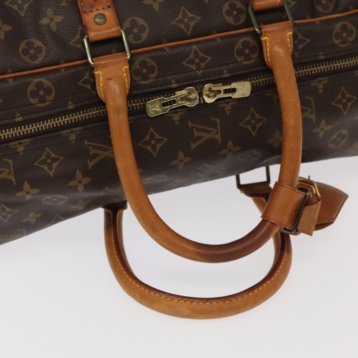 Louis Vuitton Sirius Brown Canvas Travel Bag (Pre-Owned) Size ONE SIZE - 7 Thumbnail