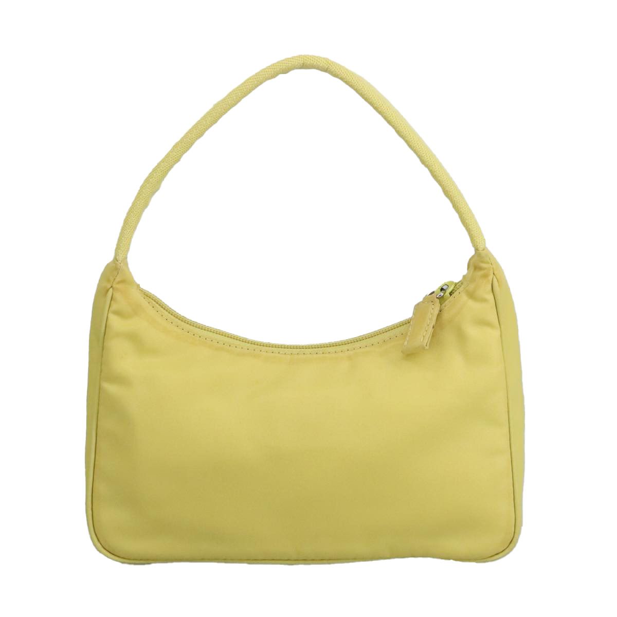 Prada Tessuto Yellow Synthetic Handbag (Pre-Owned) Size ONE SIZE - 3 Thumbnail