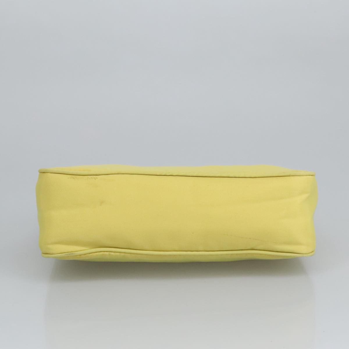 Prada Tessuto Yellow Synthetic Handbag (Pre-Owned) Size ONE SIZE - 9 Thumbnail