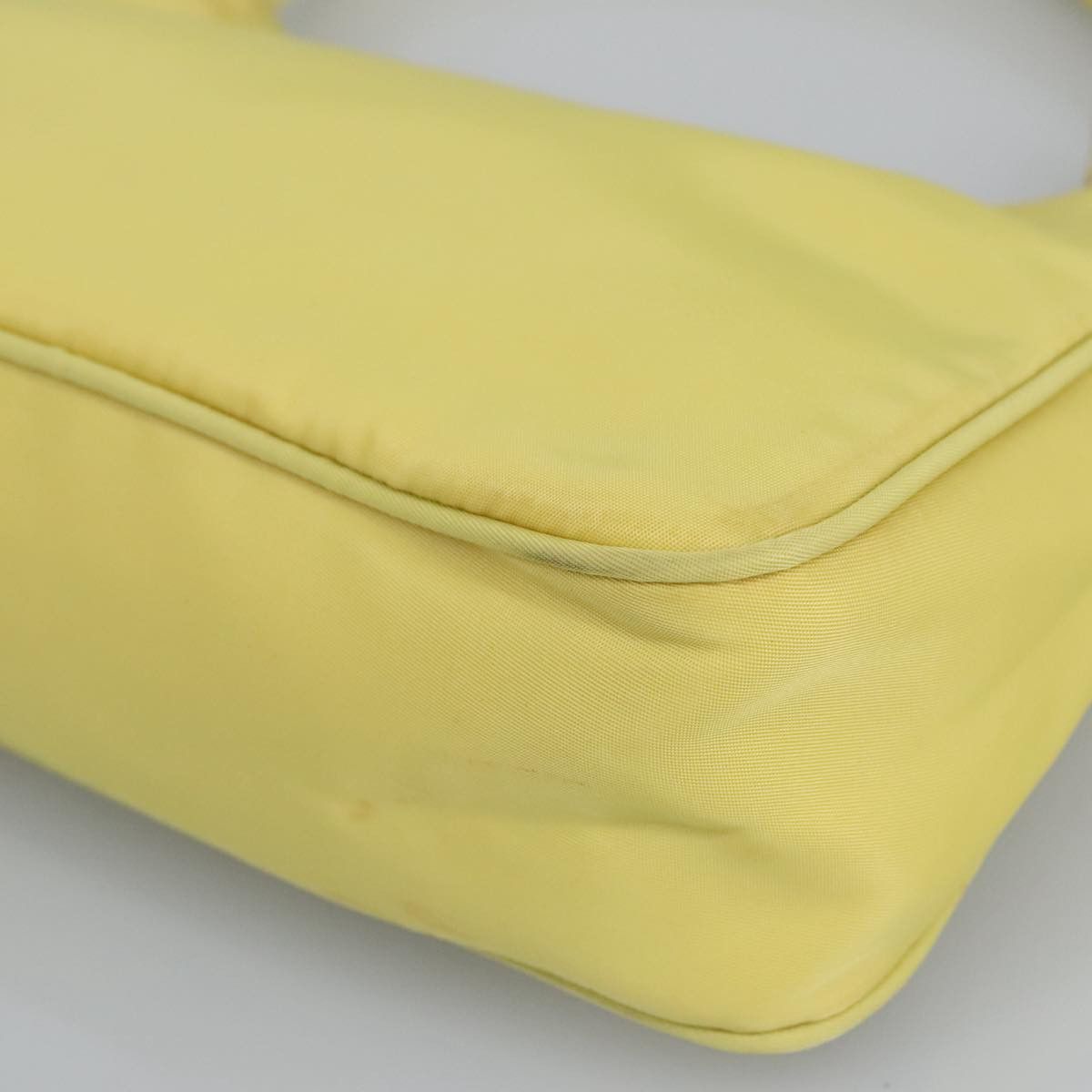 Prada Tessuto Yellow Synthetic Handbag (Pre-Owned) Size ONE SIZE - 12 Thumbnail