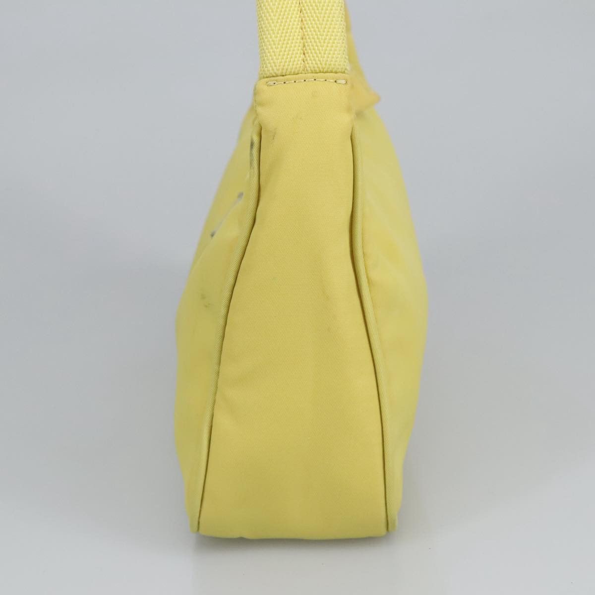 Prada Tessuto Yellow Synthetic Handbag (Pre-Owned) Size ONE SIZE - 5 Thumbnail