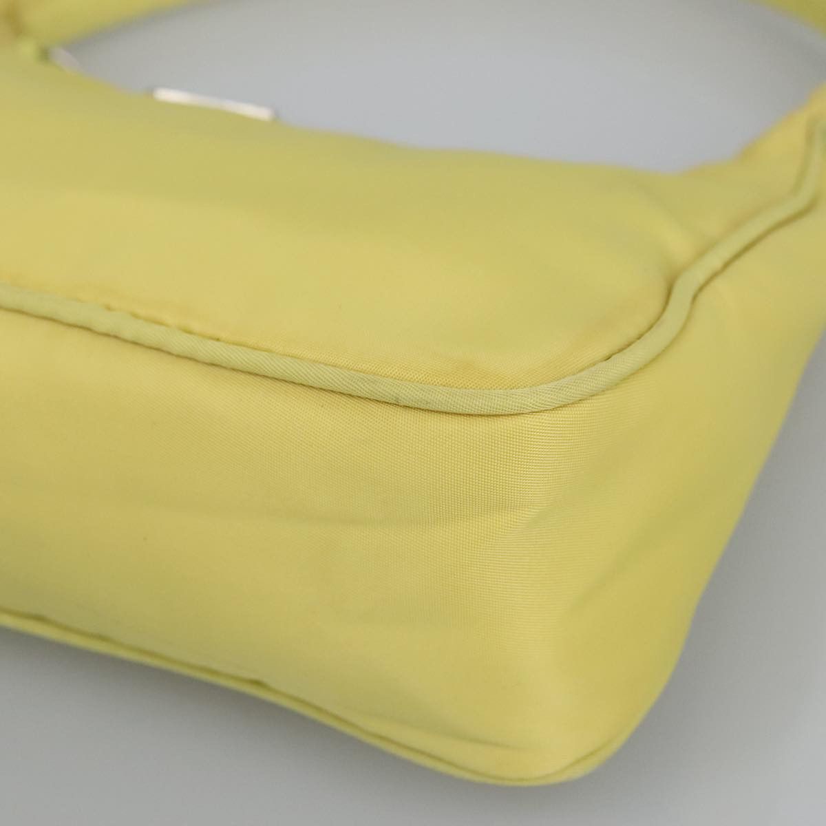 Prada Tessuto Yellow Synthetic Handbag (Pre-Owned) Size ONE SIZE - 10 Thumbnail