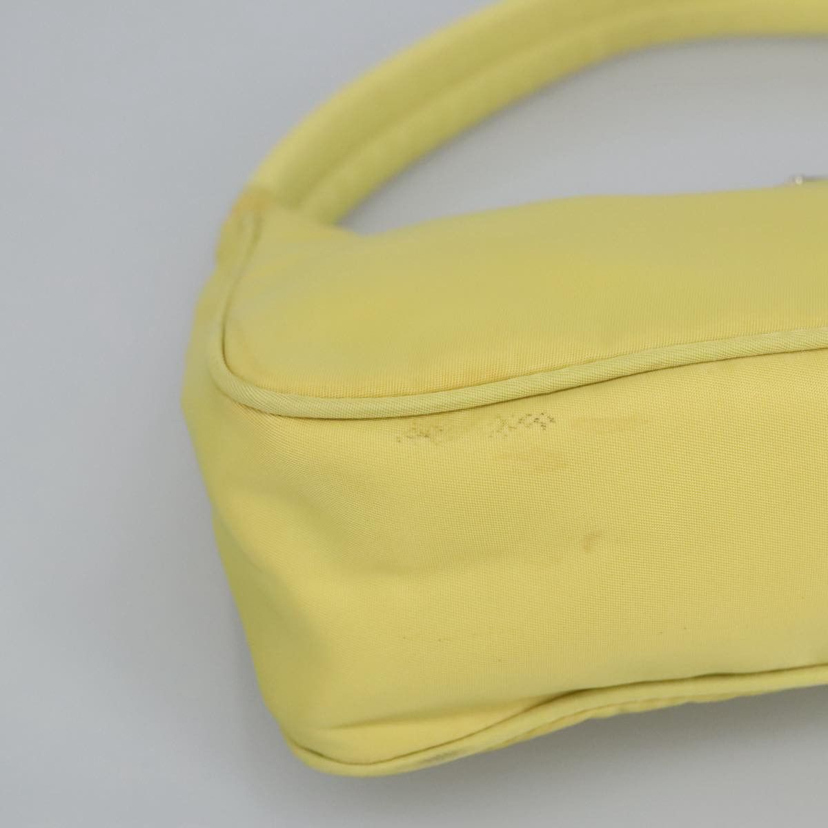 Prada Tessuto Yellow Synthetic Handbag (Pre-Owned) Size ONE SIZE - 11 Thumbnail