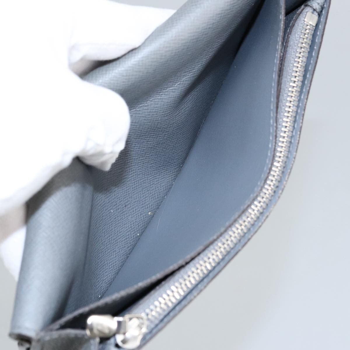 Louis Vuitton Brazza Grey Leather Wallet (Pre-Owned) Size ONE SIZE - 15 Thumbnail
