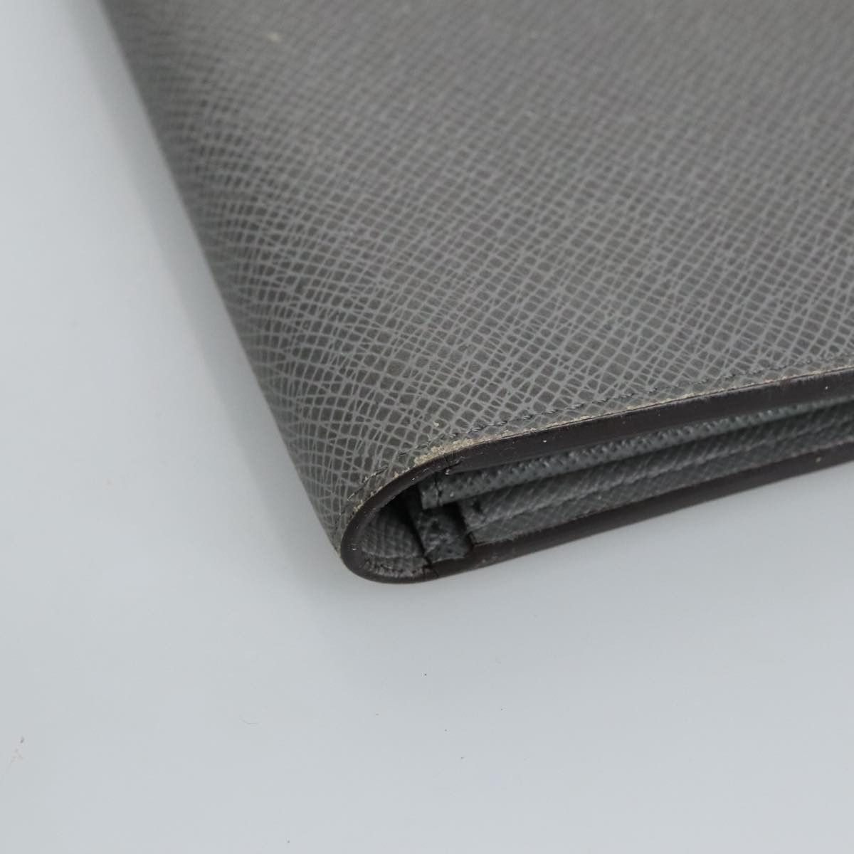 Louis Vuitton Brazza Grey Leather Wallet (Pre-Owned) Size ONE SIZE - 9 Thumbnail