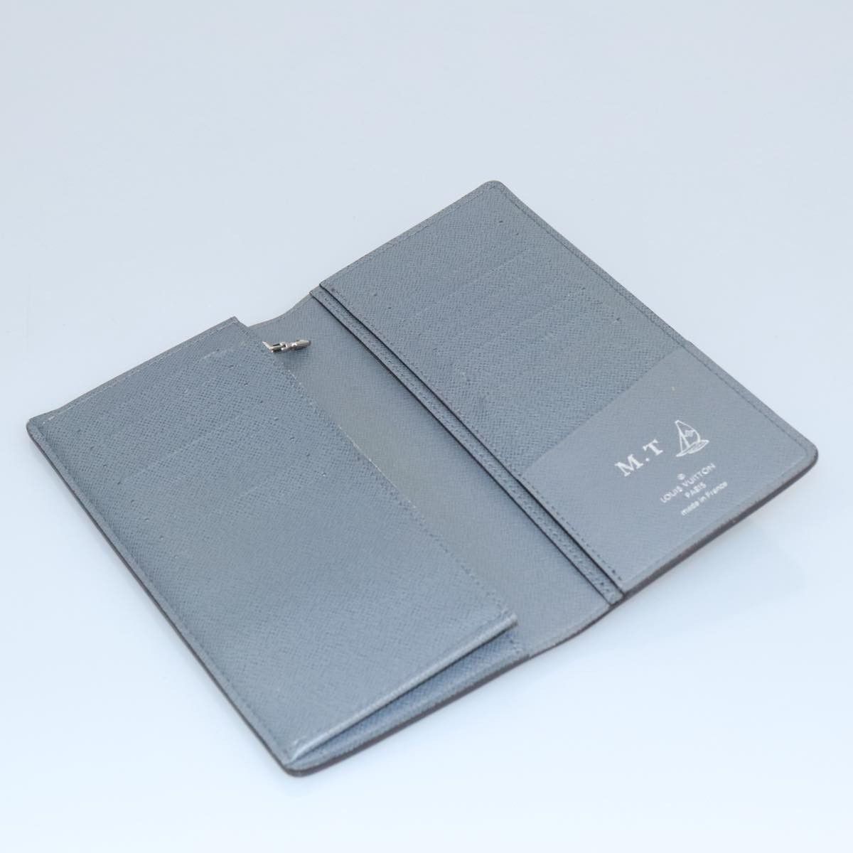 Louis Vuitton Brazza Grey Leather Wallet (Pre-Owned) Size ONE SIZE - 14 Thumbnail