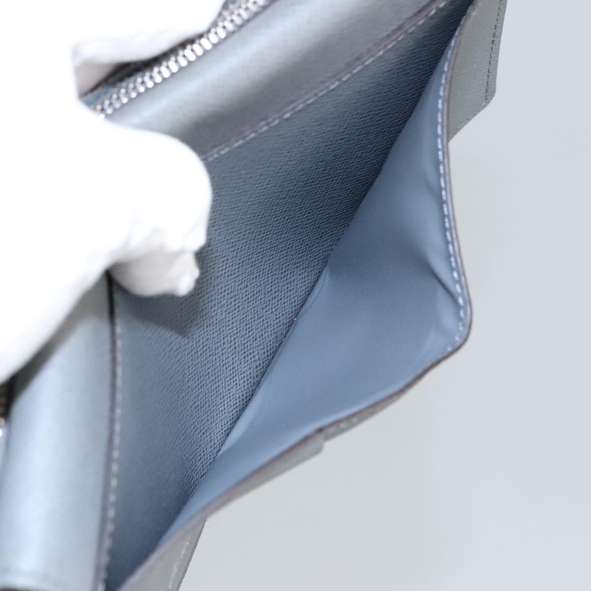 Louis Vuitton Brazza Grey Leather Wallet (Pre-Owned) Size ONE SIZE - 20 Thumbnail
