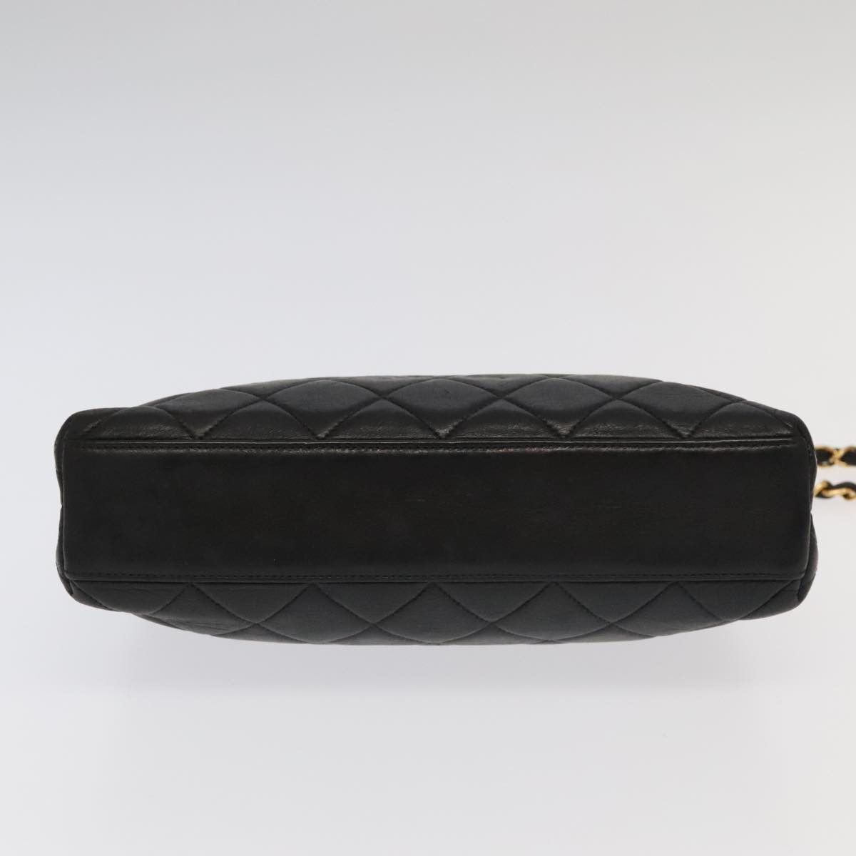 Chanel Coco Mark Black Leather Shoulder Bag (Pre-Owned) Size ONE SIZE - 9 Thumbnail