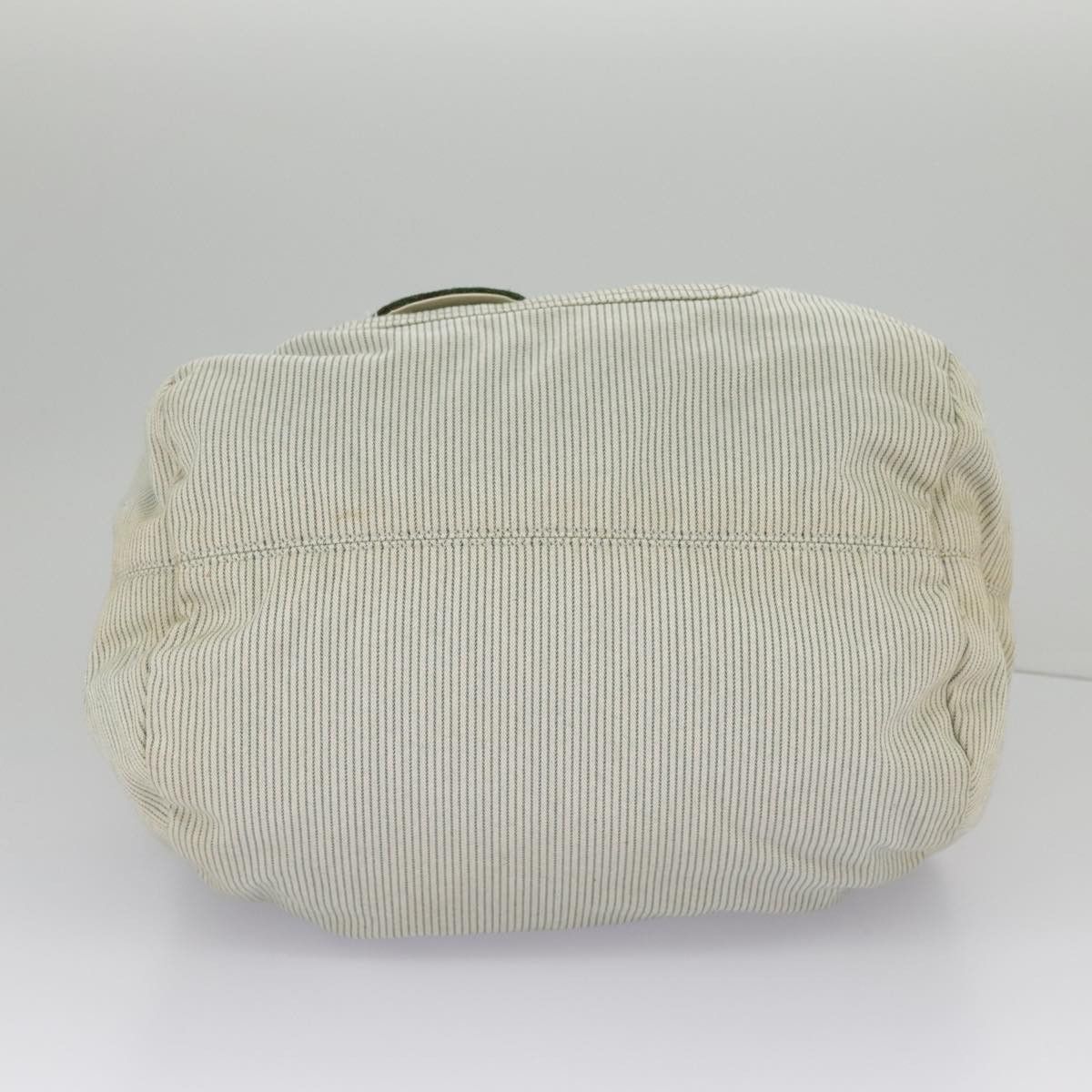 Chanel Beige Canvas Handbag (Pre-Owned) Size ONE SIZE - 9 Thumbnail