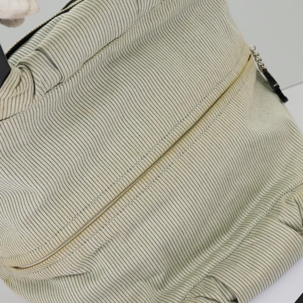 Chanel Beige Canvas Handbag (Pre-Owned) Size ONE SIZE - 6 Thumbnail