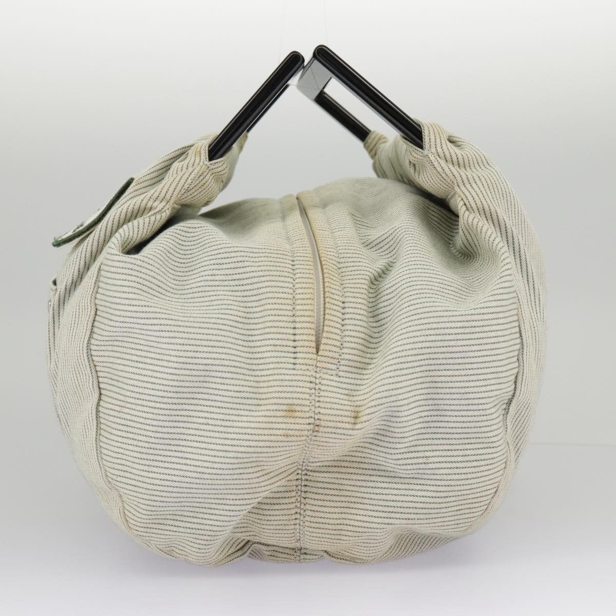 Chanel Beige Canvas Handbag (Pre-Owned) Size ONE SIZE - 4 Thumbnail