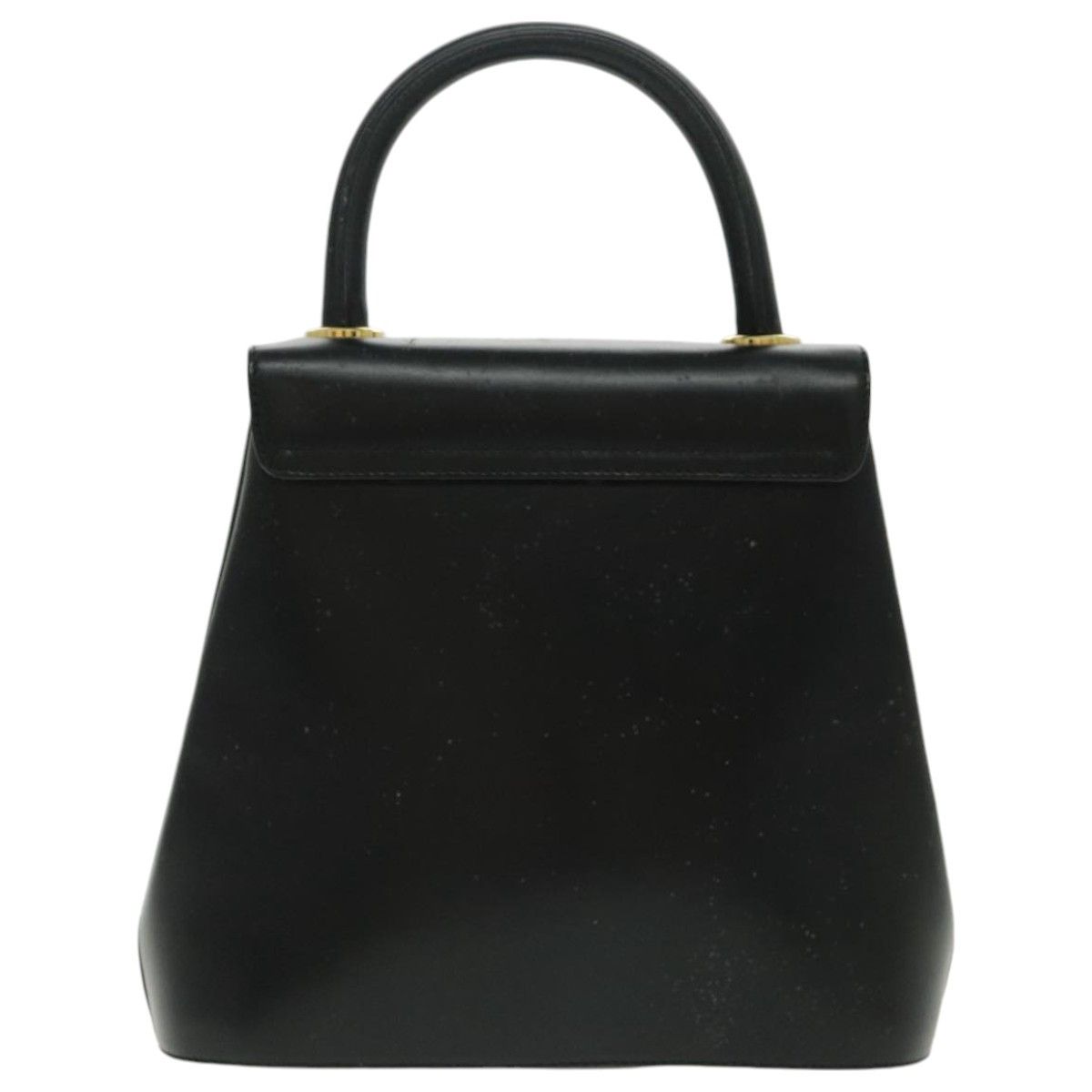 Salvatore Ferragamo Black Leather Handbag (Pre-Owned) Size ONE SIZE - 3 Thumbnail