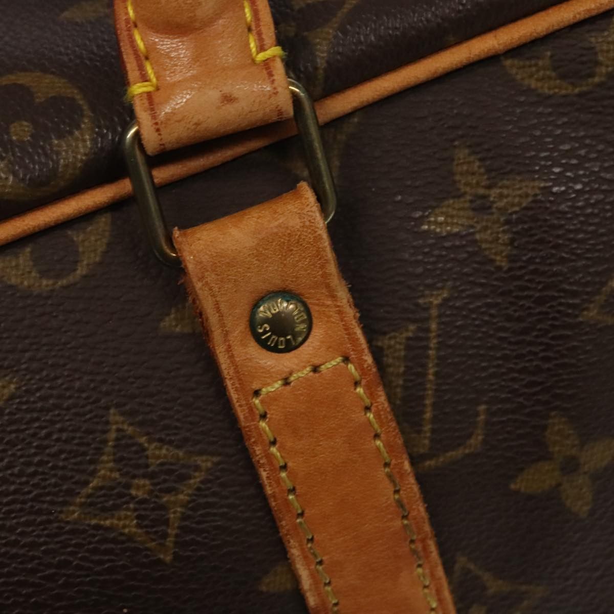 Louis Vuitton Sirius Brown Canvas Travel Bag (Pre-Owned) Size ONE SIZE - 14 Thumbnail