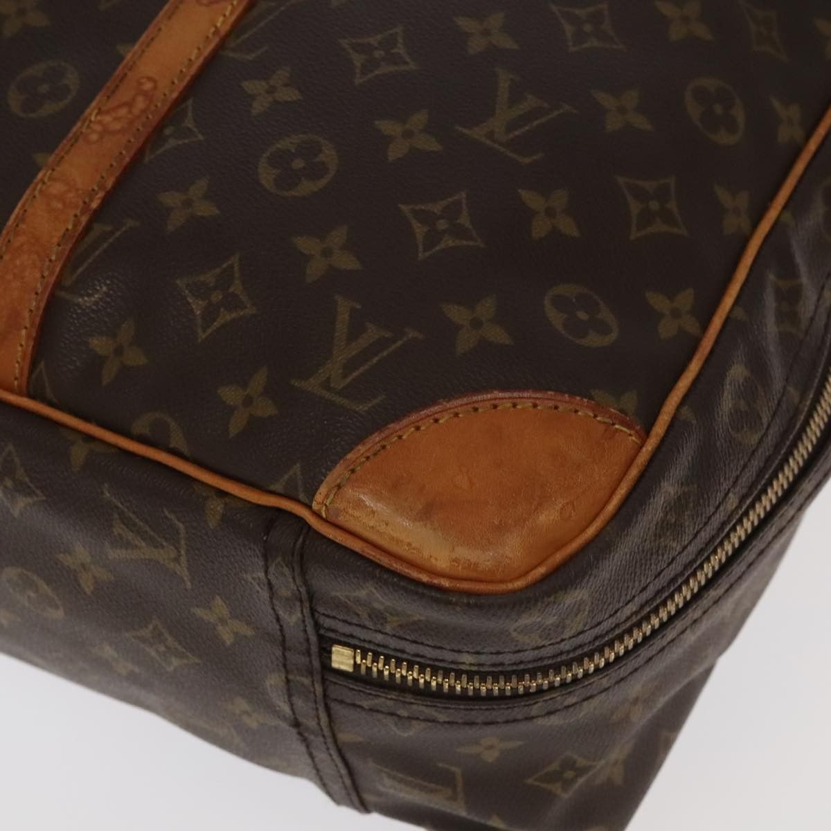 Louis Vuitton Sirius Brown Canvas Travel Bag (Pre-Owned) Size ONE SIZE - 10 Thumbnail